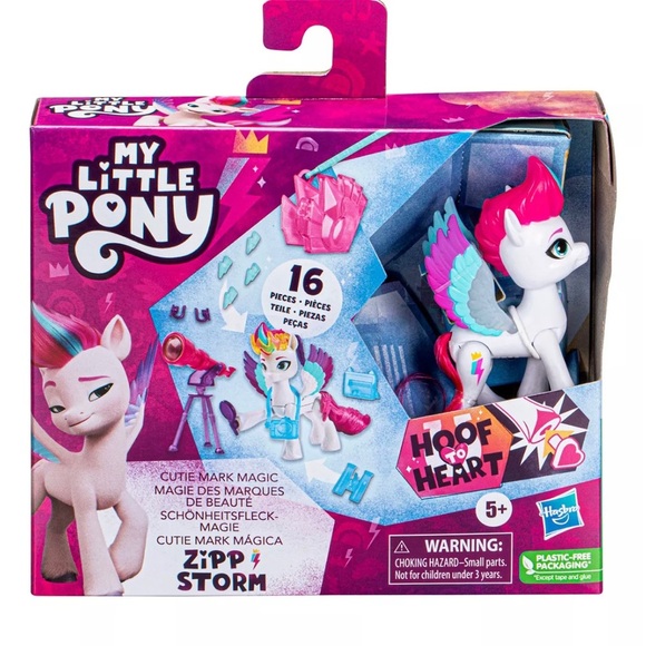 My Little Pony Make Your Mark Toy Cutie Mark Magic Zipp Storm Mini-Figure - Picture 5 of 8